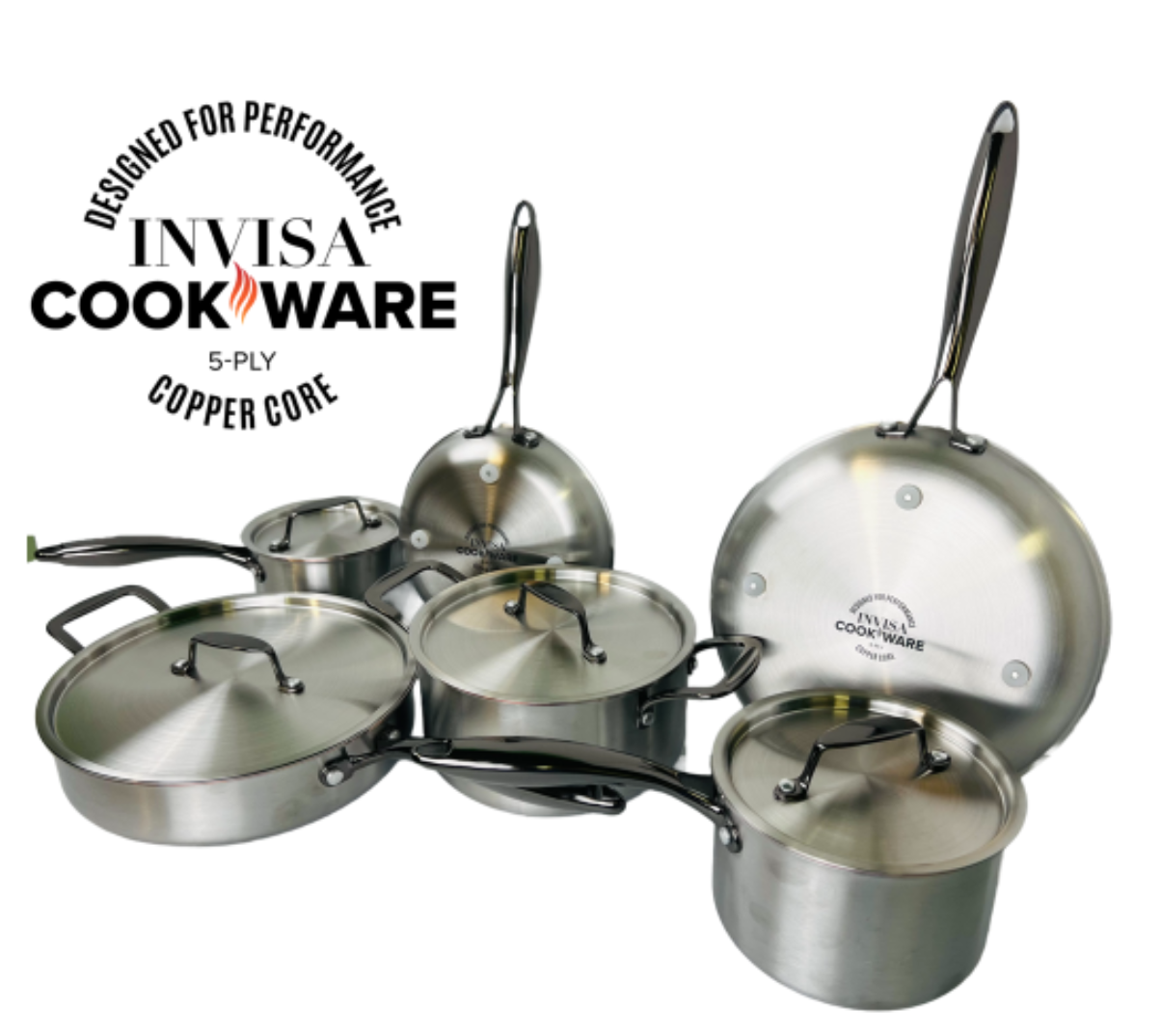 Induction Pan Set - 10 piece