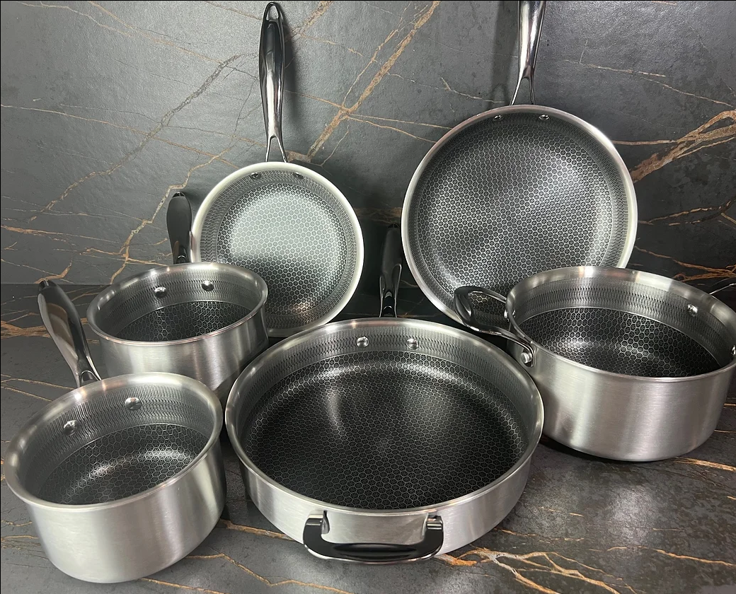 Induction Pan Set - 10 piece